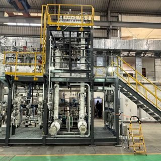 250 KPD Pilot plant reactor at Industrial Partner’s site Pune.